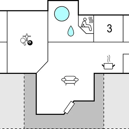 Acogedora Casa En Idestrup Con Sauna